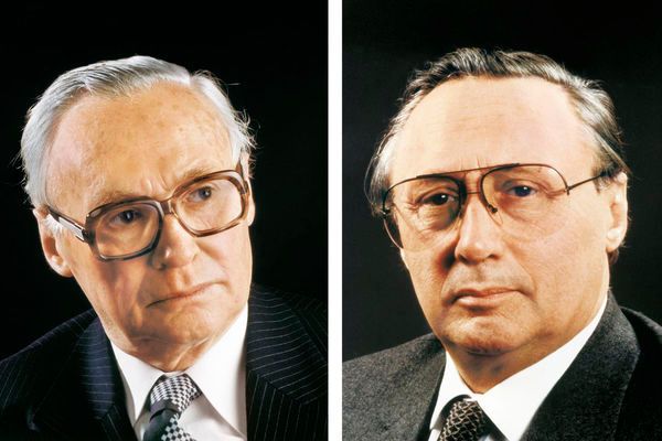 Den Grundstein für die heutige Unternehmensgruppe legten 1946 die Brüder  Dr. Wilhelm Schaeffler (links) und Dr.-Ing. E.h. Georg Schaeffler (Bild: Schaeffler)