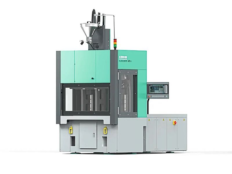 Arburg wird auf der K 2025 in Düsseldorf die neue Allrounder 475 V, eine vertikale Spritzgießmaschine mit einer Schließkraft von 1.000 Kilonewton, vorstellen. (Bild: Arburg)