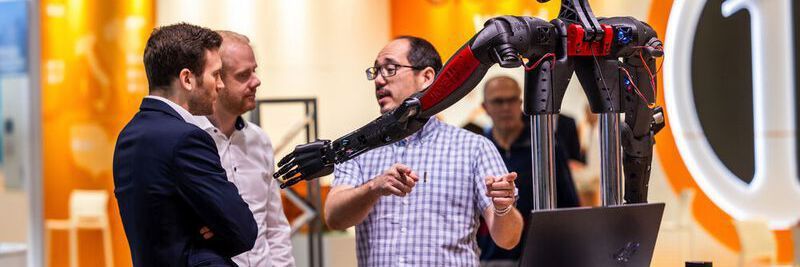 Die Digitalisierung bleibt auch 2025 ein Megatrend...(Bild:  Mesago Messe Frankfurt / Arturo Rivas Gonzalez)