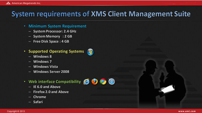 Abbildung 3: Das AMI-Management-Tool lässt sich auf virtuellen und physischen Servern installieren. (Bild: American Megatrends)