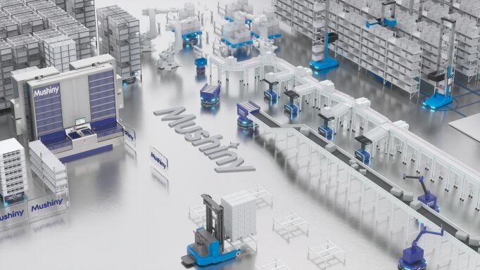 Mushinys „Xi‘he-iRMS“-System stellt weltweit hybride Roboteranwendungen für vielfältige Industrieanwendungen zur Verfügung. (Bild: Mushiny)