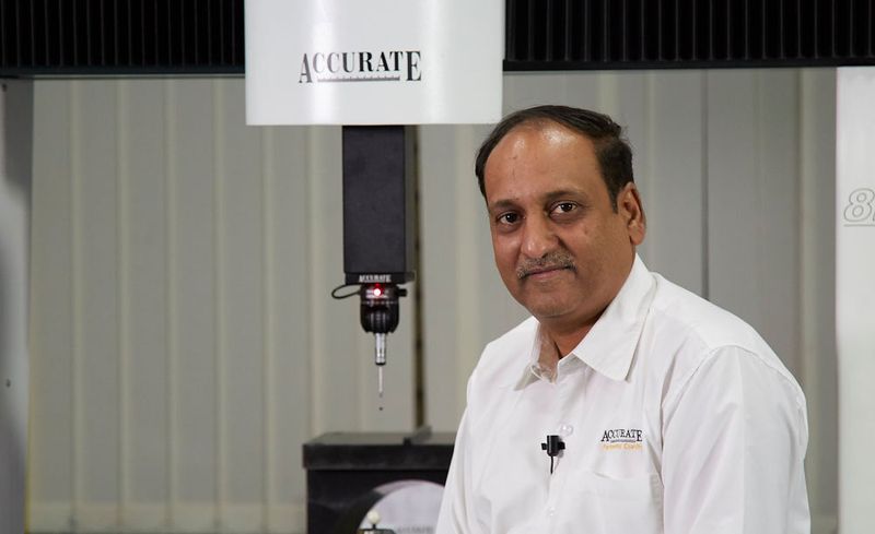 Managing Director, Accurate Sales & Services Pvt Ltd, Vikram Salunke (Accurate Gauging & Instruments Pvt Ltd)