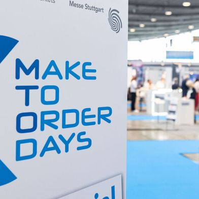 Die Premiere der «Make-to-Order Days» 2026 in Stuttgart verlief erfolgreich: Alle 184 Ausstellerplätze waren ausgebucht und rund 1400 Fachbesucher waren bei der Veranstaltung dabei. (Bild: Benjamin Stollenberg,  Messe Stuttgart)