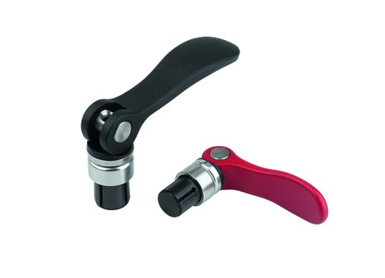 Von der Garagenidee zum patentierten Spannmittel: Der Exzenterhebel mit Spanndorn ging aus einer Kundenanfrage hervor und ist heute ein gefragtes Produkt im KIPP-Portfolio.(Bild:  Kipp)