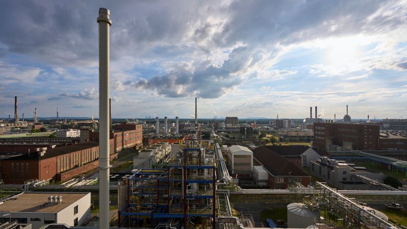Covestro-Standort in Dormagen: Neuer Kompressor senkt Energiebedarf von Covestro in Deutschland um zwei Prozent.(Bild:  Covestro)