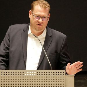 Hauptgeschäftsführer Carsten Beuß stellte in Stuttgart den Geschäftsbericht vor. (Bild:  Kfz-Gewerbe Baden-Württemberg)