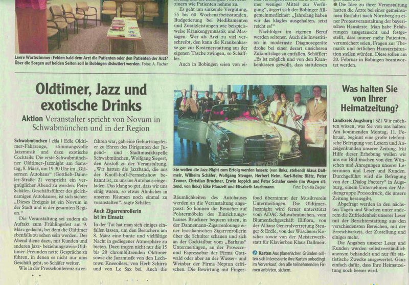 Die Schäfer-Events erregen regelmäßig Aufsehen in der Region – zur Oldtimer-Jazznight kamen bis zu 1.000 zahlende Gäste. (Archiv: Vogel Business Media)
