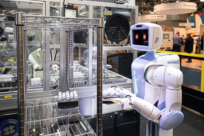 In Hannover werden Technologien und Lösungen präsentiert, die die Industrie befähigen, wettbewerbsfähig und nachhaltig zu produzieren. (Bild: Deutsche Messe)