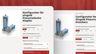 Welcher Klopfer ist der richtige? Ein Konfigurator gibt Auskunft. (Bild: Singold Gerätetechnik GmbH)