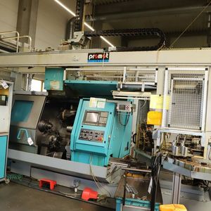 Ebenso versteigert wird dieser CNC-Drehautomat Index G 200 C.(Bild:  Surplex)