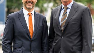 Die Geschäftsführung der Herbrand-Gruppe: Richard Lacek-Herbrand (links) und Sven Holtermann. (Foto: Herbrand)
