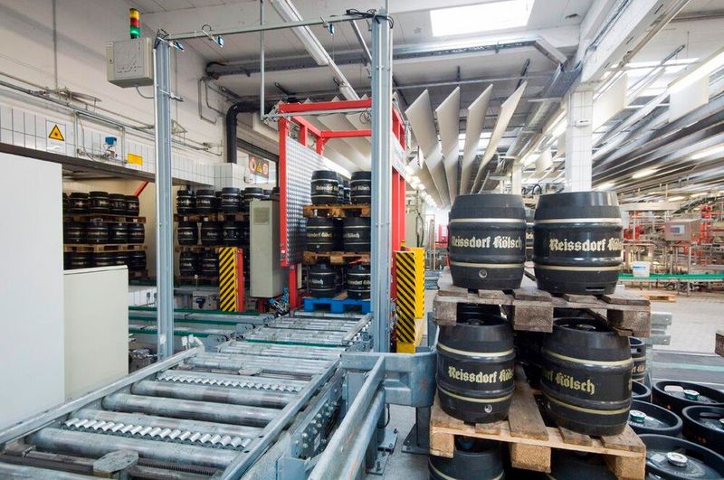 ...Das Reissdorf-Lager hat 3.445 Regalstellplätzen für Europaletten. (Bild: Westfalia)