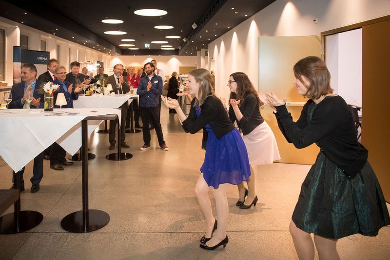 Dezibelles sorgten für die musiklaische Unterhaltung. (Thomas Entzeroth)