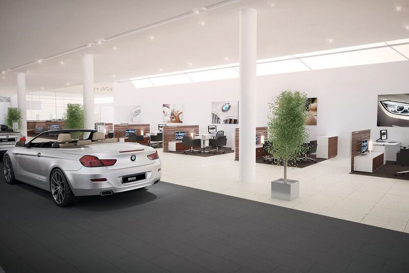 Den Kunden verspricht die Walkenhorst-Gruppe ein „modernes, offenes Autohaus“.
 (Walkenhorst-Gruppe)
