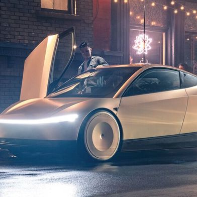 Tesla hat mit dem  „Cybercab“ viel vor. Als Markennamen lässt sich der Begriff bislang aber nicht schützen. (Bild: Tesla Motors)