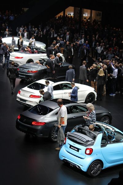 Amazing display of innovations: The number of world premieres at this year's IAA amounts to 210 with 26 European and 30 German premieres. (Source: Schulz)