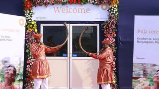 Ground-breaking ceremony (Picture: Givaudan)