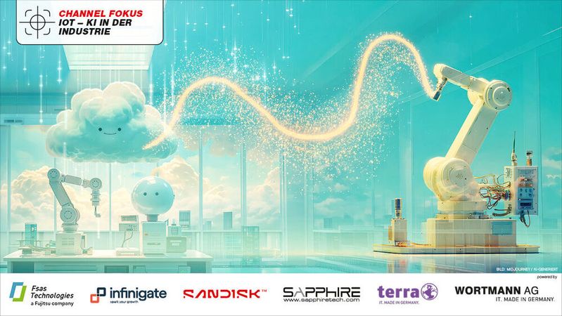 KI ermöglicht neue Use-Cases in der Industrie. Asset-Management bildet die Grundlage.(Bild:  Midjourney / KI-generiert)