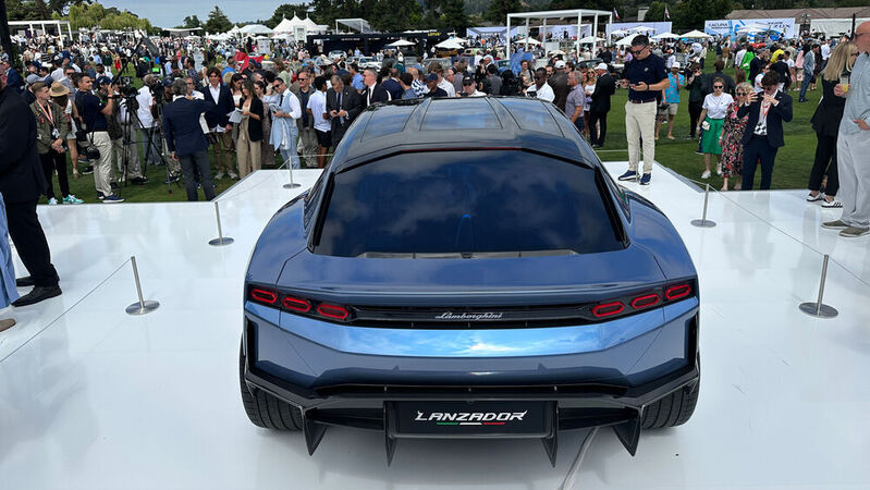 Auch Lamborghini wird elektrisch und gibt darauf mit dem Lanzador einen bereits sehr konkreten Ausblick.