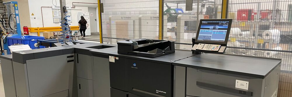 Optimization of print logistics with digital in-house printing solutions