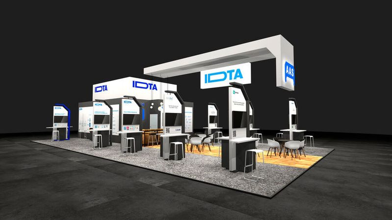 In Halle 5, Stand 358, zeigt IDTA zusammen mit Partnern aus der Industrie, wie Daten mit der AAS durchgängig vernetzt werden.(Bild:  skupindesign)