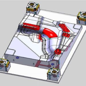 Hotset und Dornbusch haben ein innovatives System zur partiellen Temperierung von Werkzeugen für die Blechumformung entwickelt, das erhebliche Qualitätsverbesserungen bei der Herstellung kaltgeformter Blechteile ermöglicht.(Bild:  Hotset)