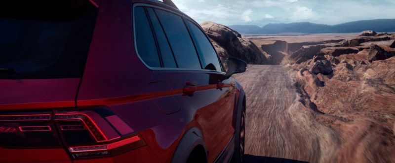 Der Tiguan GTE Active Concept: Das auf der NAIAS in Detroit vorgestellte Hybrid-SUV hat 235 kW Systemleistung und eine elektrische Kardanwelle.  (Volkswagen AG)