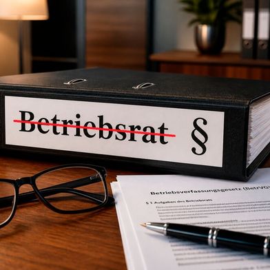 Unternehmen müssen ihre Strukturen anpassen. Maßnahmen müssen auch diskutiert werden. Doch vor allem der Einfluss der Betriebsräte geht manchen Arbeitgebern zu weit. Nun gibt es ein Papier mit der Forderung nach eingeschränkten Rechten, wenn es um Eilfälle geht ... (Bild: KI-generiert)