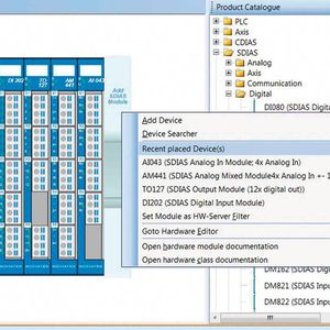 Der grafische Hardware Editor des Engineering Tools Lasal   stellt eine neue Sicht auf die Hardware-Komponenten eines Lasal-Projektes zur Verfügung.