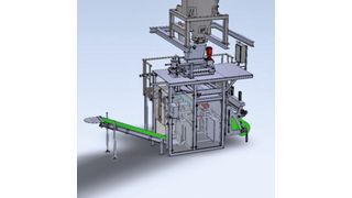 FFS-Schaluchbeutelanlage für Gefahrgut  (Bild: Vollenda)