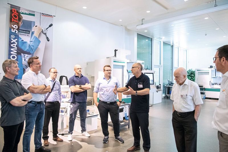 Firmenrundgang bei der Fehlmann AG. (Bild: Thomas Entzeroth)