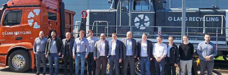 Die Projektpartner sorgen bald für mehr Aluminium-Recycling in Deutschland und werden vom Bundes-Wirtschaftsministerium unterstützt.(Bild:  Lang Recycling)