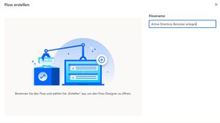 Power Automate for Desktop erlaubt das Automatisieren von Aufgaben in Microsoft-Netzwerken – inklusive des AD-Managements. (Bild: Joos / Microsoft)