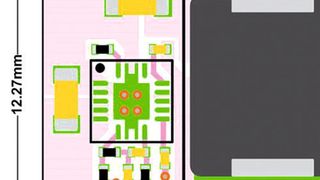 Bild1: Größenvergleich einer sicheren 6-A-Stromversorgung mit und ohne genaue Strombegrenzung (Bild: Anaolg Devices)