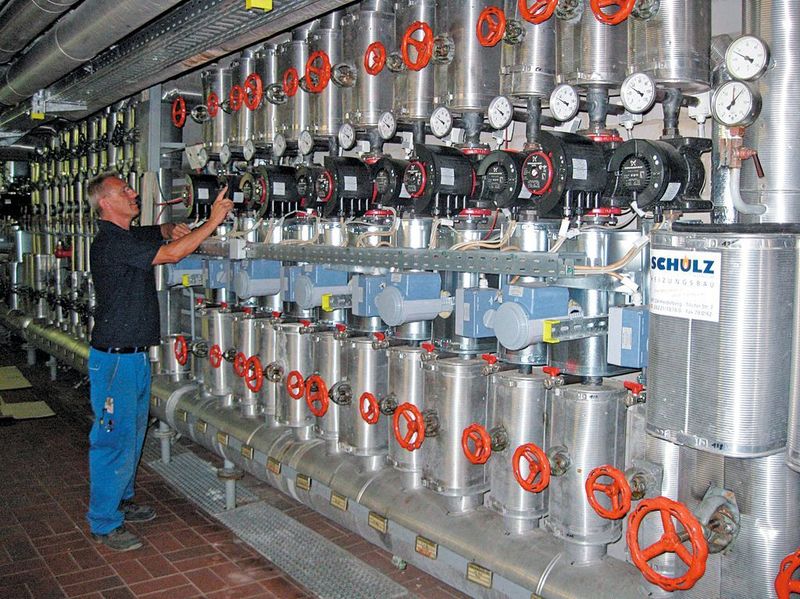 Bild 6: Im Krankenhaus Salem erfolgte eine kleinere Dimensionierung nach Messungen an der Anlage.  (Bild: Schulz Versorgungstechnik)