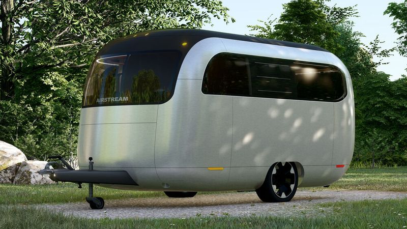 Blech und Fenster sind bei der Airstream Studie besonders bündig. (Bild: Airstream)