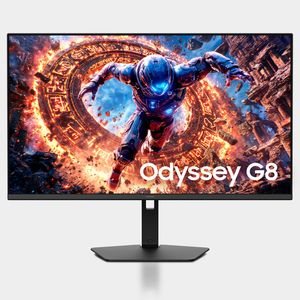 Der Odyssey G8 mit der Modellbezeichnung G80HS basiert auf einem 6K-IPS-Panel mit 165 Hz Bildwiederholrate und 330-Hz-Dual-Mode-Funktion. (Bild:  Samsung)