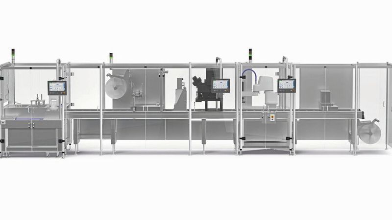 Tiefziehverpackungsmaschine RX 4.0 in GMP-Ausführung(Bild:  Multivac Sepp Haggenmüller)