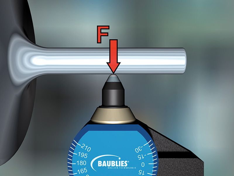 Bei filigranen, dünnwandigen Bauteilen spielt das Glätten mit Diamantwerkzeugen seine Vorteile aus. Grund dafür ist die niedrige Anpresskraft. (Bild: Baublies)