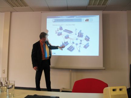 Marcus Lenz von Eaton präsentierte  neue USV-Lösungen für den Channel. (Archiv: Vogel Business Media)