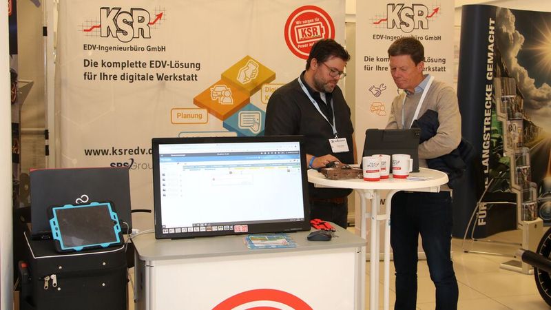 Alle Daten und Ergebnisse vom Auftrag bis zur Rechnung können mit den Softwareprodukten von KSR verarbeitet und gespeichert werden. (Bild: Klasing)