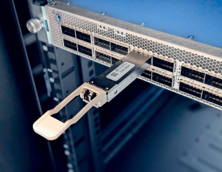 HPE/Juniper-PTX-Serie mit integriertem QKD-Pluggable – Quantensicherheit als Steckbares Modul in der Routerplattform. (Bild: CUbIQ Technologies / HPE)