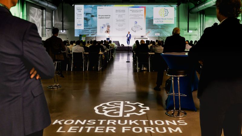 Das Konstruktionsleiter-Forum zeigt Konstruktions- und Entwicklungsleitern praxisnahe Lösungen für eine effiziente Produktentwicklung – von strukturierten Methoden bis zu geeigneten Tools.(Bild:  VCG)