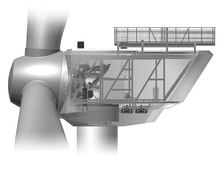 Witterungsbeständig: Für Wartungsarbeiten in über 100 m Höhe muss jedes Detail seewasserresistent ausgelegt sein. Bild: Multibird (Archiv: Vogel Business Media)