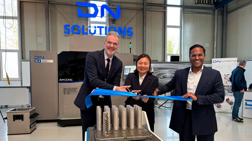 DN Solutions has opened its Additive Solutions Center Europe in Gütersloh, Germany, on March 4, 2026, to serve as the global headquarters for its additive manufacturing operations.