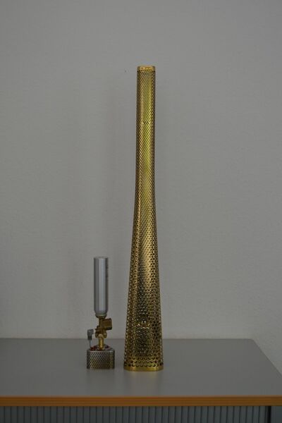 Die Olympische Fackel ist mit etwa 800 Gramm eine der leichtesten in der Geschichte der Olympischen Spiele. (Bild: Tecosim)