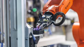 The significant increase in the production capacity of vent valves at Benzing could only be achieved through an automation solution. (Image:Kuka)