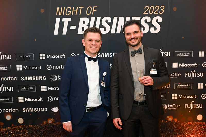 Dominik Walter (l.) kam dieses Jahr mit Verstärkung Sergio Gagliardi (Herweck). (Bild: Hannes Magerstädt)