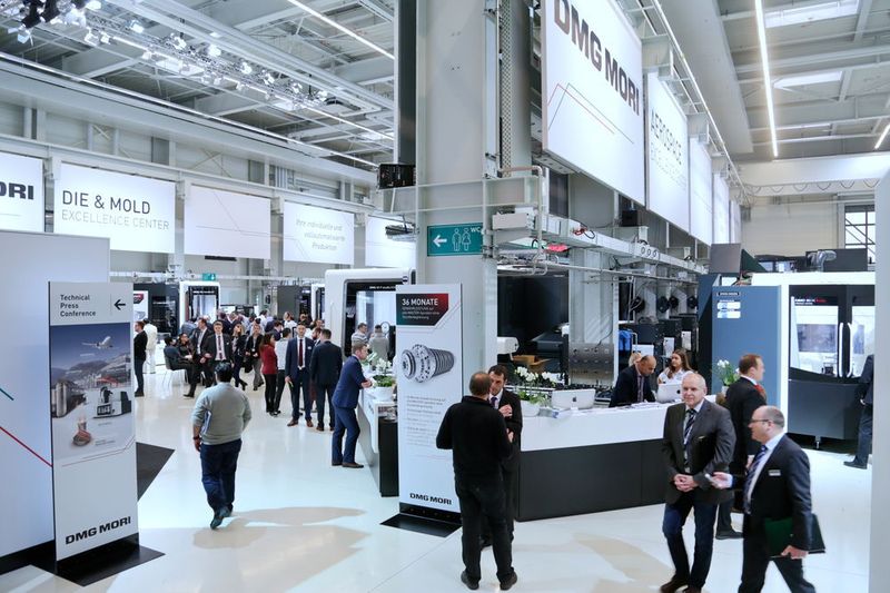 Rund 9000 internationale Fachbesucher hat DMG Mori auf seiner Hausausstellung 2018 erwartet.  (Anne Richter, SMM)