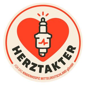Das Logo des Projekts „Herztakter“ verbindet die  Leidenschaft für Fahrzeuge mit dem Engagement für schwerstkranke Kinder und  ihre Familien. (Bild:  Morris Furkert)